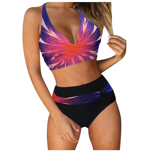 Maillot de bain tankini femme avec design frontal chic pour la plage et la piscine