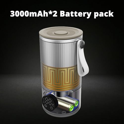 Mousseur lait vapeur portable 4 en 1 sans fil acier inoxydable écran commande température