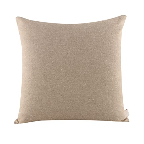 Image of Home-The Best is for You Reversible Floral Printed and Embroidered Cushion Cover 16 Inch X 16 Inch Pack of 1 (White::Orange::Yellow, 1)