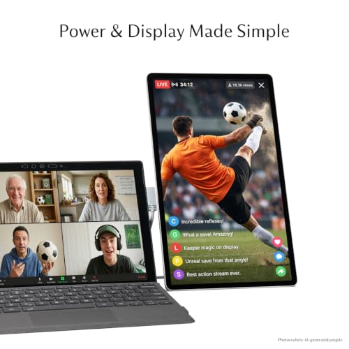 Image of SOTSU FlipAction Touch 14 inch Premium Portable Monitor SFA14TCMG | FHD IPS Pivoting Dual Laptop Screen | Touchscreen for Cellphone, Gaming, and Travel | PC, Chrome, Android (Lilac Luxe Touch)