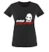 Produktbild Lass uns ein Spiel spielen! - Damen T-Shirt Schwarz/Weiss-Rot Gr. L