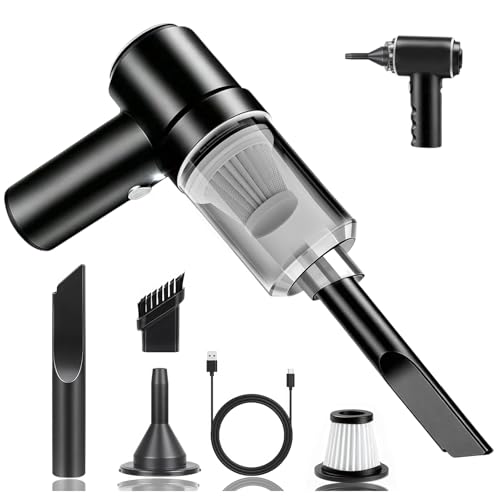 Handheld Vacuum Cleaner Portable Rechargeable Mini Vacuum 22000PA Power 4-in-1 Mini Car Vacuum Lightweight Mini for offices cars homes and offices various scenarios