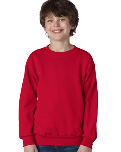 Sweat Crew Neck Rouge Durable et Doux Junior M