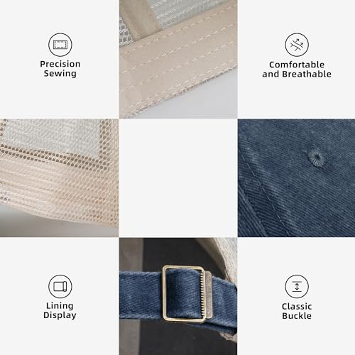 So God Made A Farmer Hat America Needs Farmers Denim Hats miniatura 6