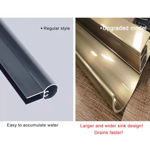 Auvent de porte d'entrée bleu avec cadre polycarbonate - 7