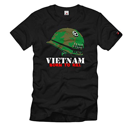T-shirt du Vietnam Born to Kill #1090 en coton vintage
