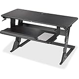 3M Precision Standing Desk, Convert Desk to Sit Stand Desk, Fully Assembled, Provides Maximum Adjustability to Achieve Your Most Comfortable Standing Work Position, Gel Wrist Rest, Mouse Pad, SD60B