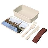 Ideale Größe und großzügige Kapazität: Mit einer Größe von 16,5 x 11,2 x 7 cm und einem Fassungsvermögen von 700 ml passt diese Lunchbox leicht in Ihren Rucksack oder Ihre Handtasche, sodass Sie sie überall hin mitnehmen können.