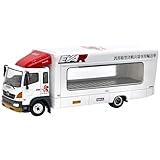 POP RACE 1/64 EVA RACING TRANS PORTER HINO 500 (NERV) 完成品
