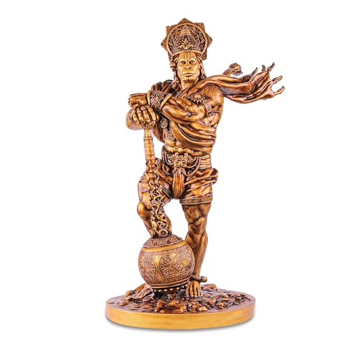 Image of Artarium Bahubali Hanuman Idol for Home Decor & Mandir (2 Feet), Standing Bajrang Bali Hanuman Ji Murti, Large Anjaneya Pavan Putra Decorative Showpiece for Temple, Living Room & Gift