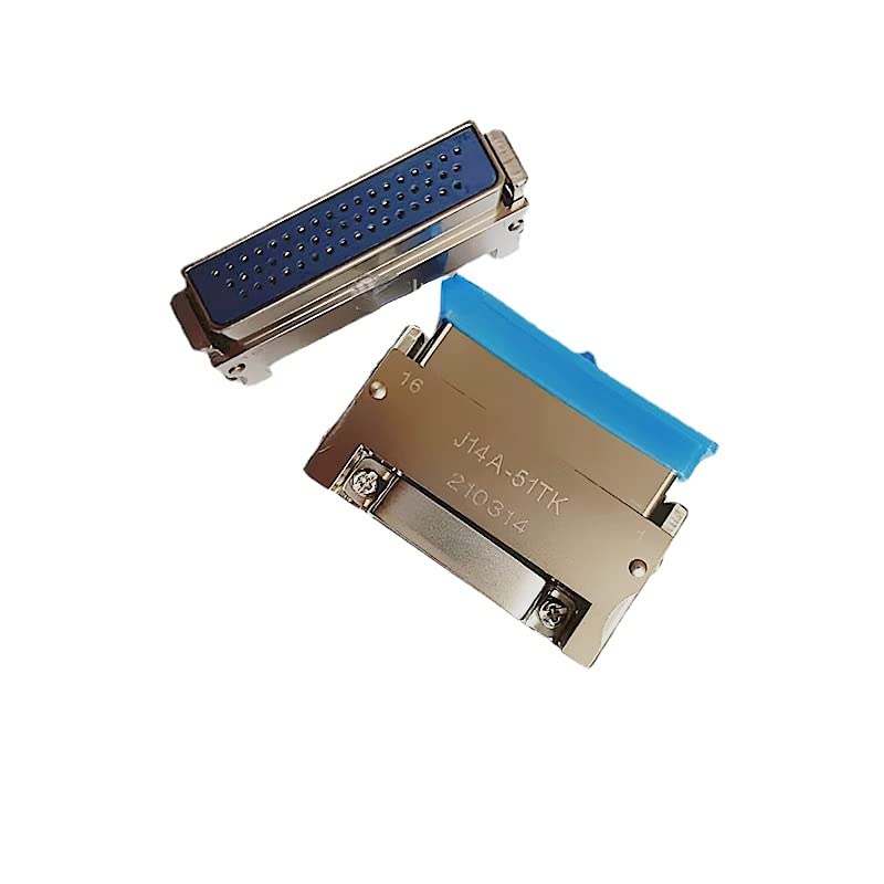 1pcs J14A-51TK J14A-51TJ Rectangular Connector 51-Core Plug-in Socket Welding Cup (J14A-51TK)