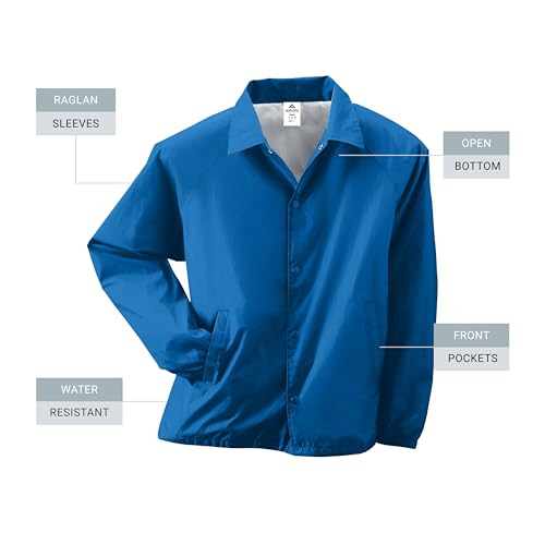 Image of Augusta Sportswear mens Nylon Coach's Jacket /Lined