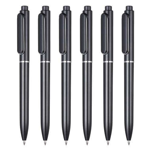 Stylos à bille rétractables PATIKIL lot de 6 à encre noire 0,5mm pour écriture