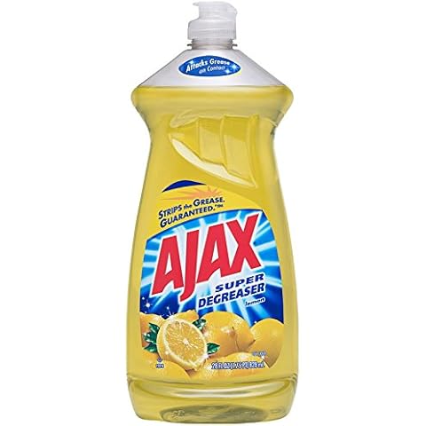 Ajax Super Degreaser Dish Liquid-Lemon,28 Fl Oz (Pack of 2) Cover