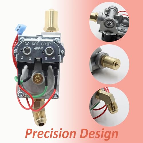 Image of Upgraded 92089 RV Water Heater Gas Valve - Fits for Atwood GC10A-4E, 10 Gal Models (G10-1E, G10-3E, GC10A-2E, GC10A-3E) - Replace Part number #93844, 93870, 92078,93869
