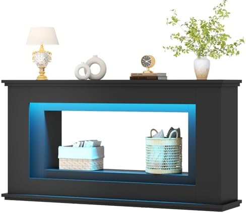Loomie 63” Long Console Tables for Entryway, Narrow Long Entry Ta...