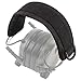 OPSMEN Headband Advanced Modular Headset Cover Fit for All General Tactical Earmuffs Accessories Upgrade Bags Case Black(BK)