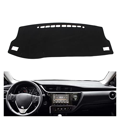 Cubierta para salpicadero para Toyota Corolla 2014-2018 y Auris Parasol Negro 7