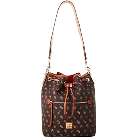 Dooney & Bourke Gretta Drawstring Bag, Brown T'moro, M Cover