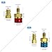 TENYELE R1234YF Quick Couplers R1234YF To R134A Quick Coupler Adapter R1234YF Fitting Connector For Car Conditioner AC Charging