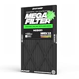 PuroAir MegaFilter 14x24x1 Air Filter MERV 13 HVAC Furnace Filter (1-Pack)