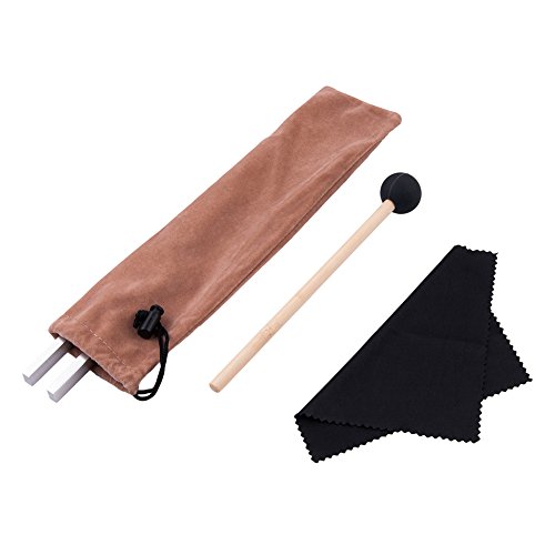 Qiyun Tuning Fork, 528 Hz Tuning Fork With Silicone Hammer And Cleaning Cloth Solfeggio Tuning Fork For Dna Repair Healing And Perfect Healing Musical Instrument #TOP6