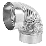 Air frais : un système d'évacuation efficace assure un air intérieur sain. tuyau coudé, conduit de cheminée