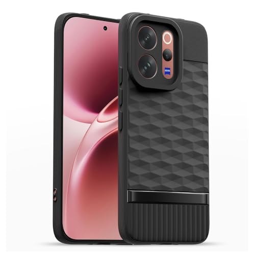 Image of Shockproof Case Compatible with Vivo V70 5G / V70 Elite 5G | Full Camera Protection | TPU Flexible Back Cover for Vivo V70 5G / V70 Elite 5G (Matte Black)