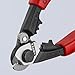 KNIPEX Tools - Wire Rope Cutters, Multi-Component (9562190), 7 1/4-Inch, Comfort Grip