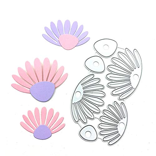 Metal Cutting Dies Stencil Template Mould for DIY Scrapbook Album Paper Card Decorative Craft Embossing Die Cuts (Flower-2)