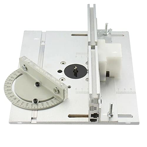 Table panneau scie sans vibrations avec plaque d'insertion aluminium - 4