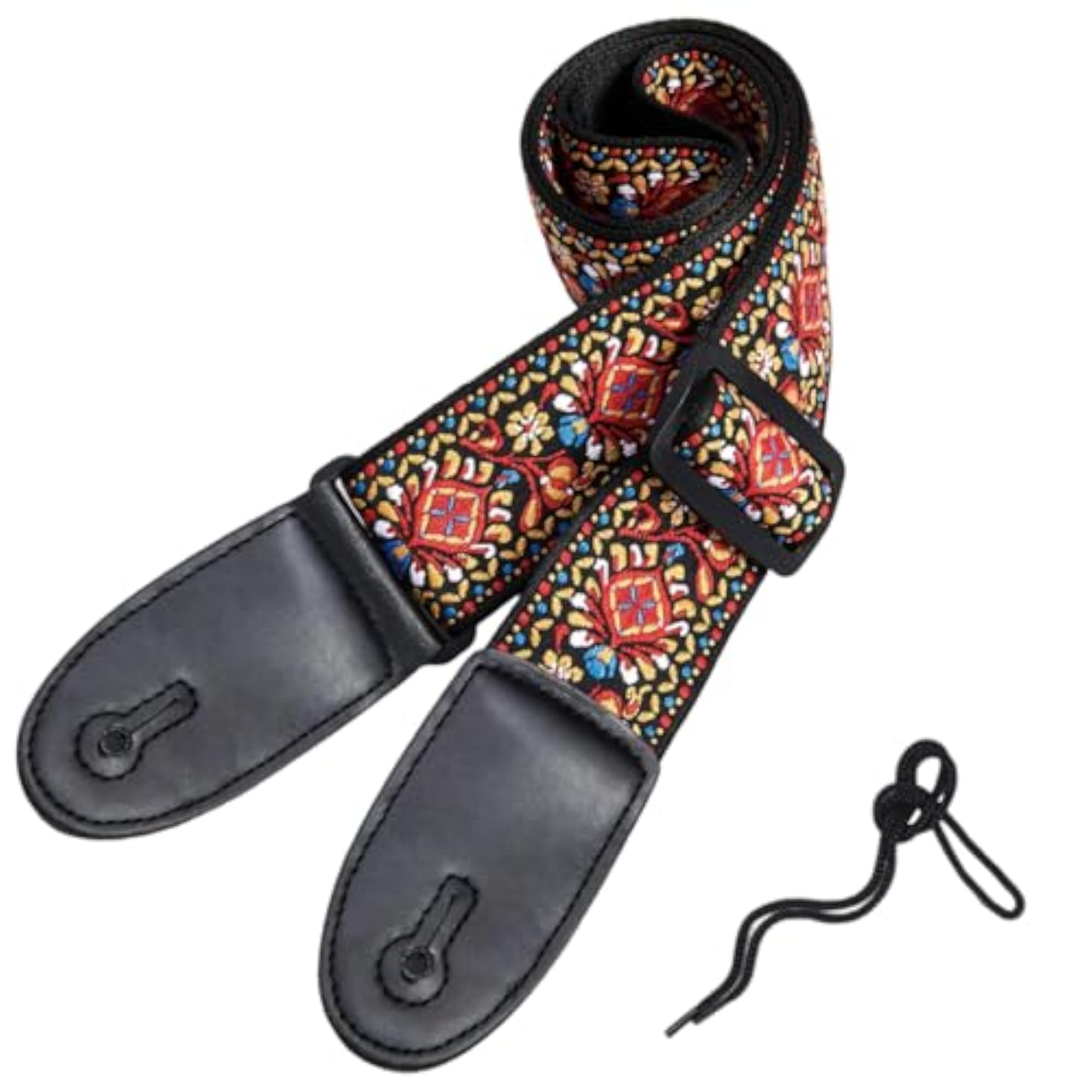 Guitar Strap Vintage Adjustable for Acoustic Electric Guitars