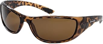 Eyelevel Climber - Polycarbonate Sports Sunglasses for Men - Lightweight Black Rubber, Durable With a shatterproof UV400/CAT3 Lens for full protection.
