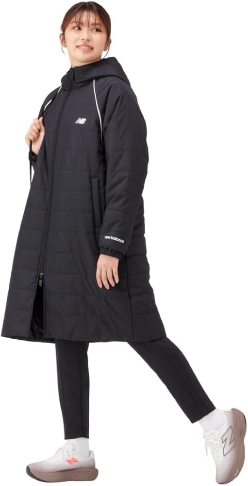 new balance　ジャケットベンチコート Amazon | [ニューバランス] ベンチコート 中綿パデッドロングレングス
