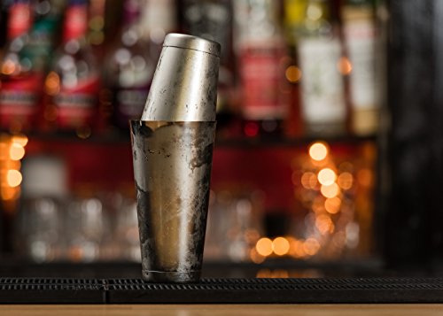 Beaumont DF225 RVS mezzlar Tin op Tin Boston Cocktail Shaker - Image 4