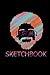 Sketchbook: For Media Designer Artist Painter 120 pages blank canva 6x12