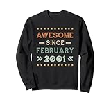 Photo Gallery awesome since february 2001 birthday design felpa Photo Gallery awesome since february 2001 birthday design felpa