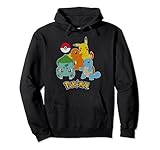 Pokémon First Generation Group Shot Logo Pullover Hoodie