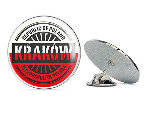 Krakow Poland Round Metal 0.75
