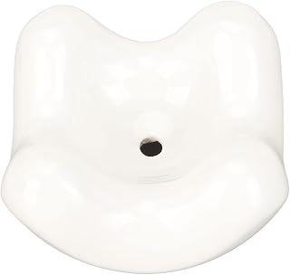 Ferramenta de massagem de raspagem de cerâmica Gua Sha, processo de arredondamento preciso Ferramenta de massagem facial Guasha Voltar Ferramenta Gua Sha para salão de beleza doméstico