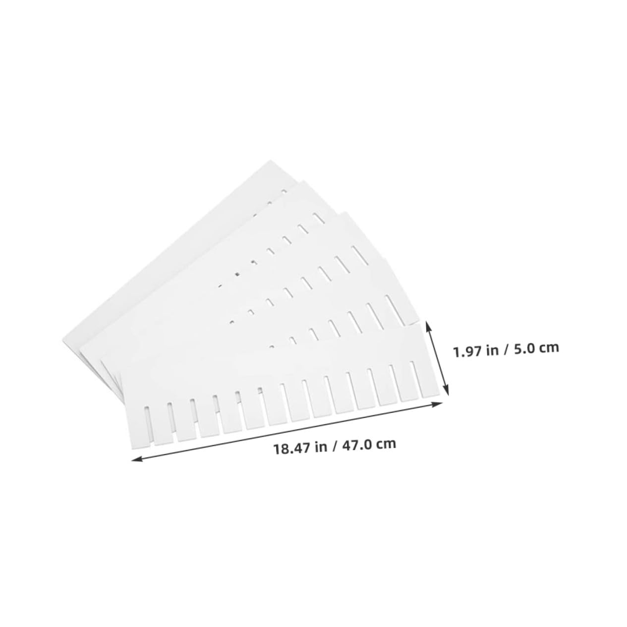 Set di divisori modulari con cassetti regolabili, 34 pezzi, 47 x 5 cm, perfetto per riporre vestiti e trucchi, ideale per camera da letto e ufficio