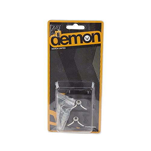 Demon Wedge Snowboard Wall Mounts Black Combo Pack (2 Pairs-Hangs 2 Snowboards) #TOP1