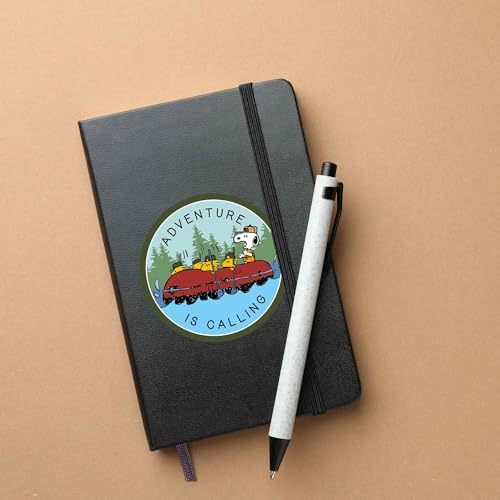 Peanuts Snoopy Adventure is Calling Adhesive Vinyl Decal - Fun Snoopy Canoe Sticker for Car, Water Bottle or Laptop by Open Road Brands - Image 6
