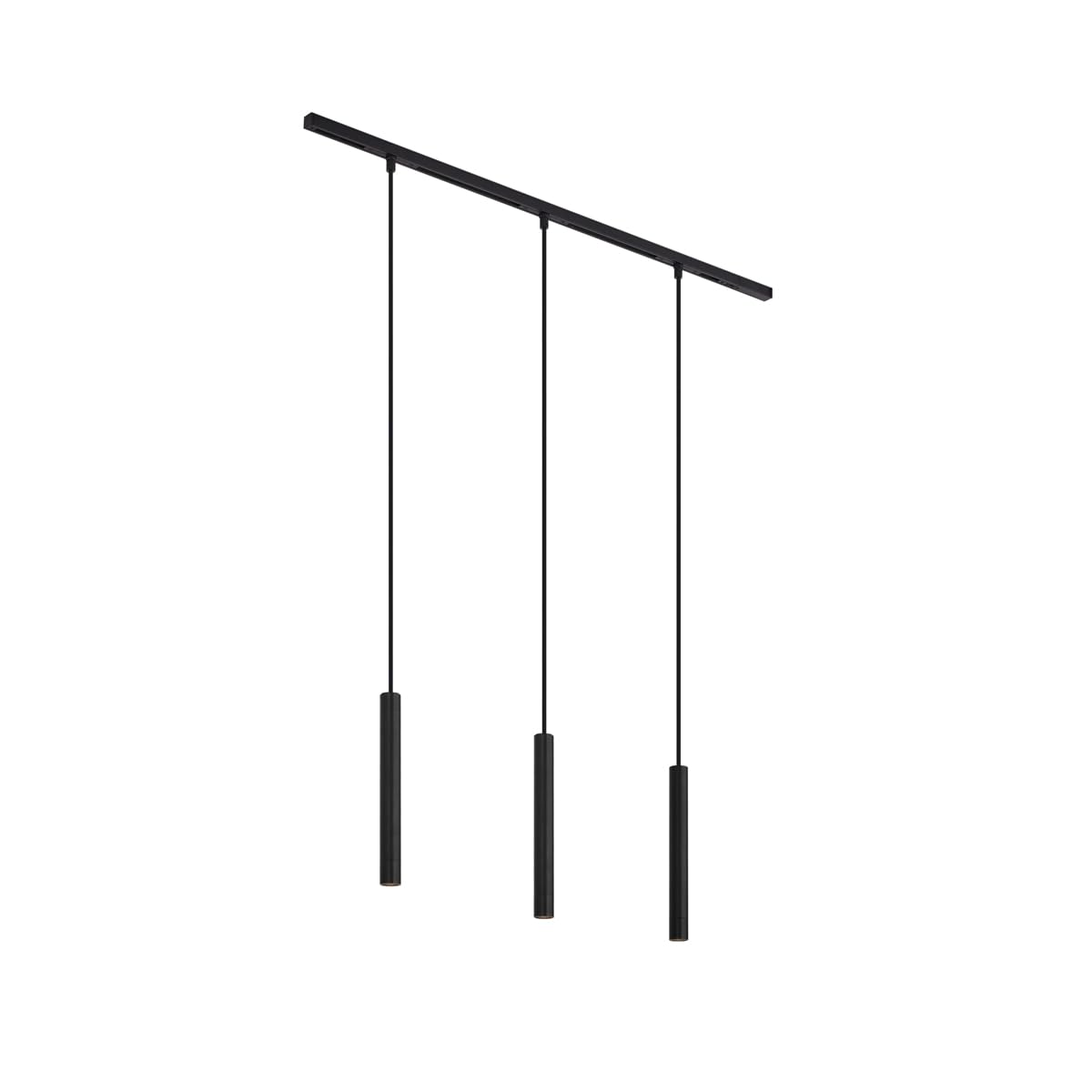 1-Fase Hanglamp Adapter - Zwart | Railverlichting