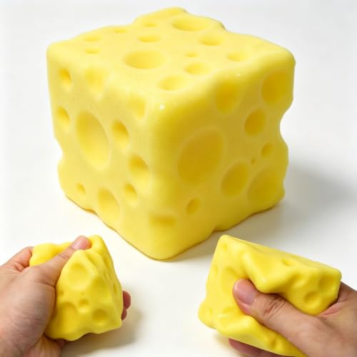 Image of Nkde Cheese Squishy Dumpling Crunchy Butter Squishy Butter Squeeze Toys