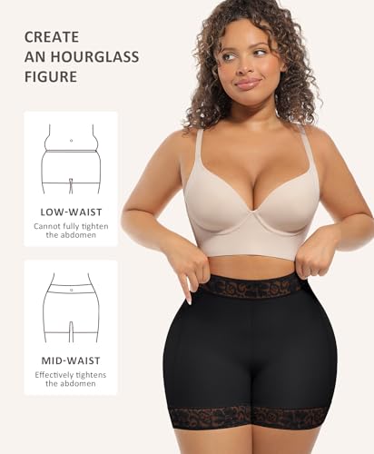 FeelinGirl Butt Lifter Panties Hip Enhancer Shapewear Tummy Control Body Shaper Shorts3