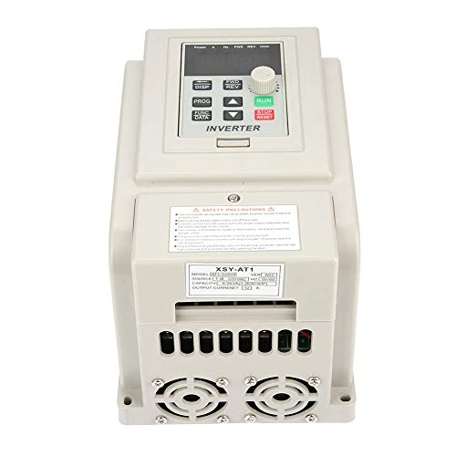Frequenzumrichter,VFD Frequenzumrichter Universal Einphasen-Motor Inverter Konverter 220V für 3-Phasen-2,2-kW-Wechselstrommotor