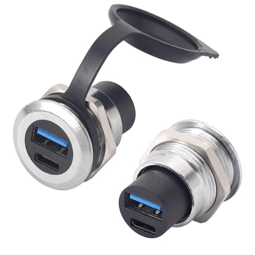 Adaptateur double USB de panneau pour réparer une prise de bord cassée