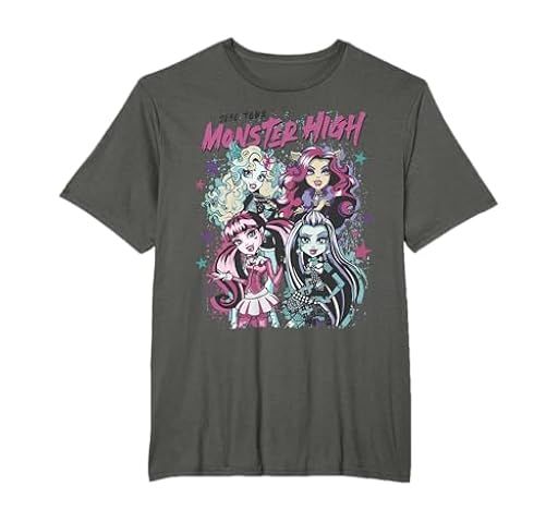 Exalumna de Monster High - Draculaura Frankie Lagoona Clawdeen Camiseta | Ya disponible en tu tienda friki favorita! En mundofriki.es! Exalumna de Monster High - Draculaura Frankie Lagoona Clawdeen Camiseta | Ya disponible en tu tienda friki favorita! En mundofriki.es!