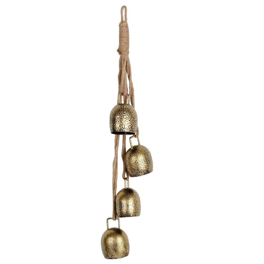 CTRLZS Christmas Cow Bells Bell Metal Rustic Bells Christmas Tree Hanging